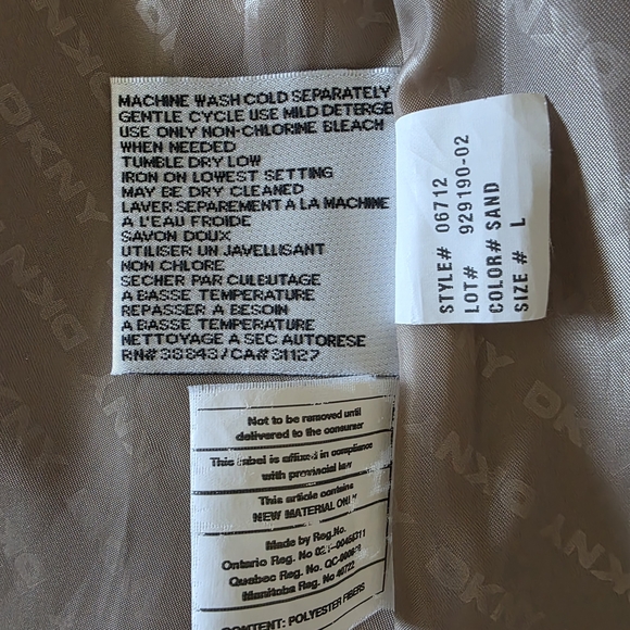 DKNY Classic Trench Coat - Picture 15 of 16